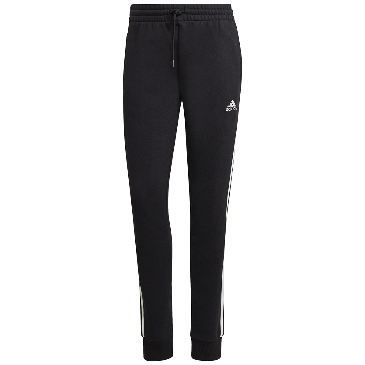 Adidas Women's Essentials 3-Stripes French Terry Cuffed Pants