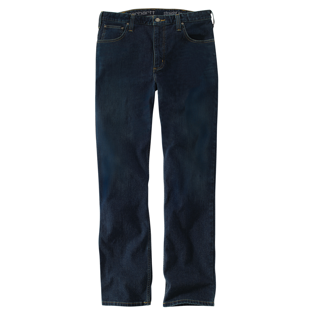 Carhartt Men's 102807 Rugged Flex Straight Fit 5-Pocket Tapered Jeans, Blue