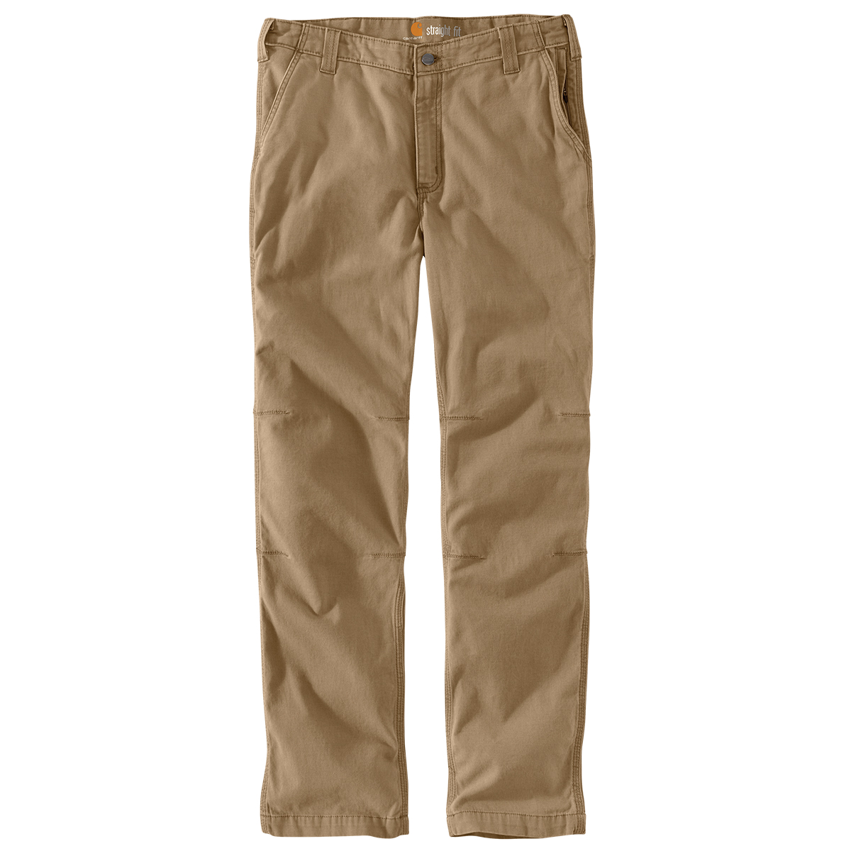 Carhartt Men's 102821 Rugged Flex Straight Fit Canvas 5-Pocket Tapered Work Pants, Brown