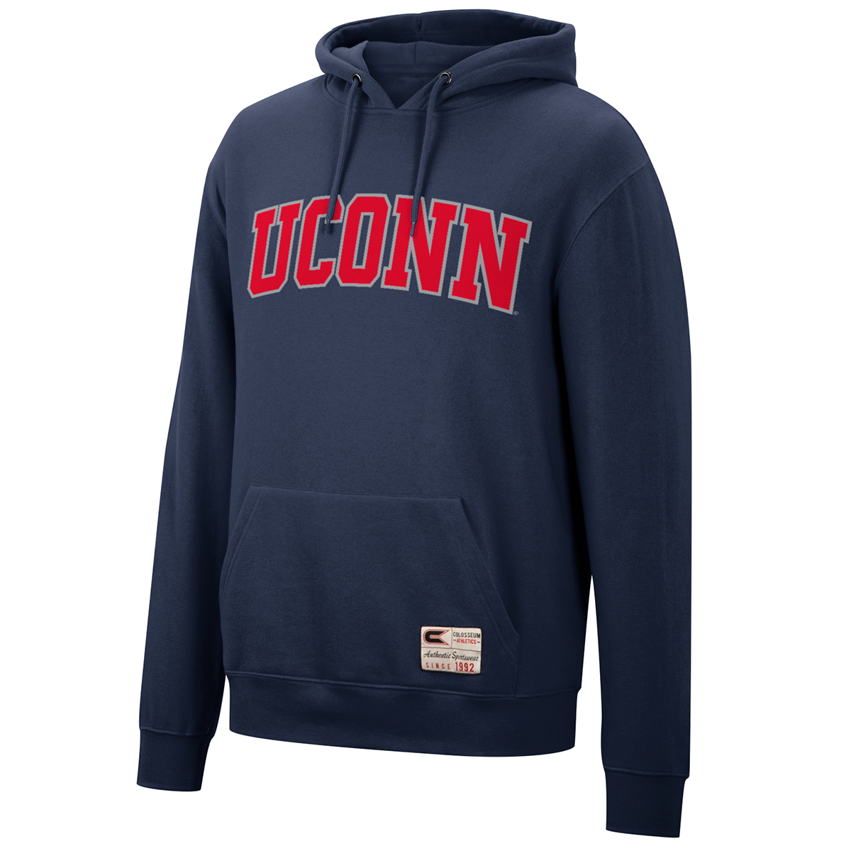 Uconn Men's Colosseum Authentic Pullover Hoodie