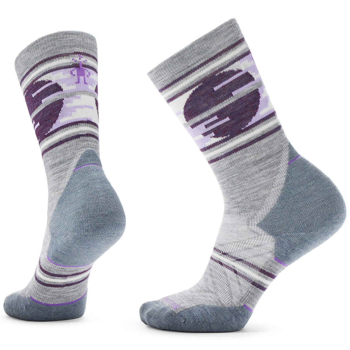 Smartwool Women's Trail Run Targeted Cushion Sunset Trail Crew Socks