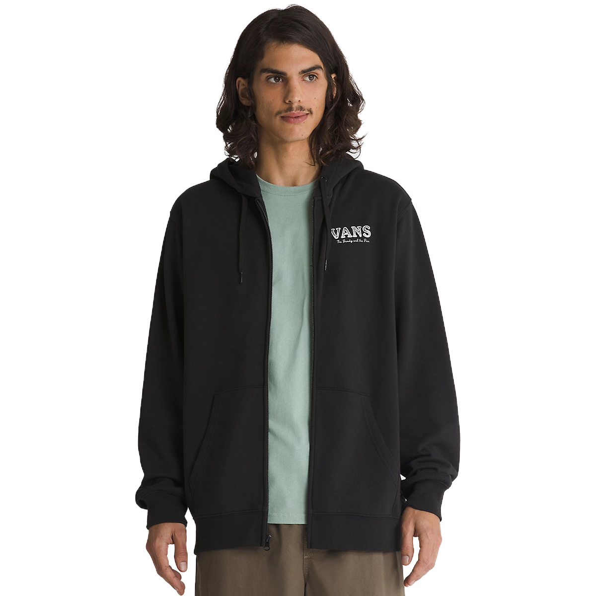 Vans Guys' Rose Rosette Full-Zip Hoodie