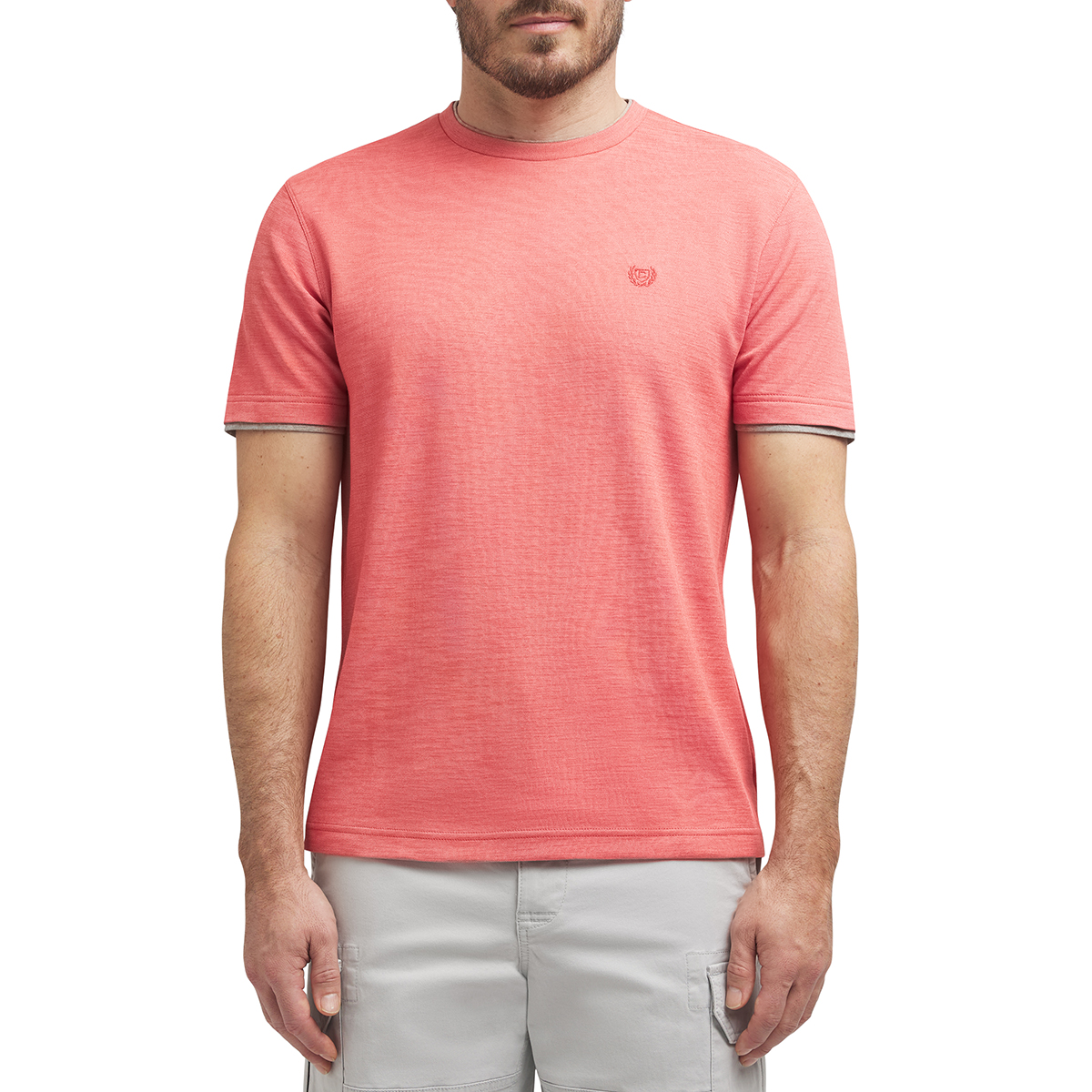 Chaps Men's Short-Sleeve Slub Tee