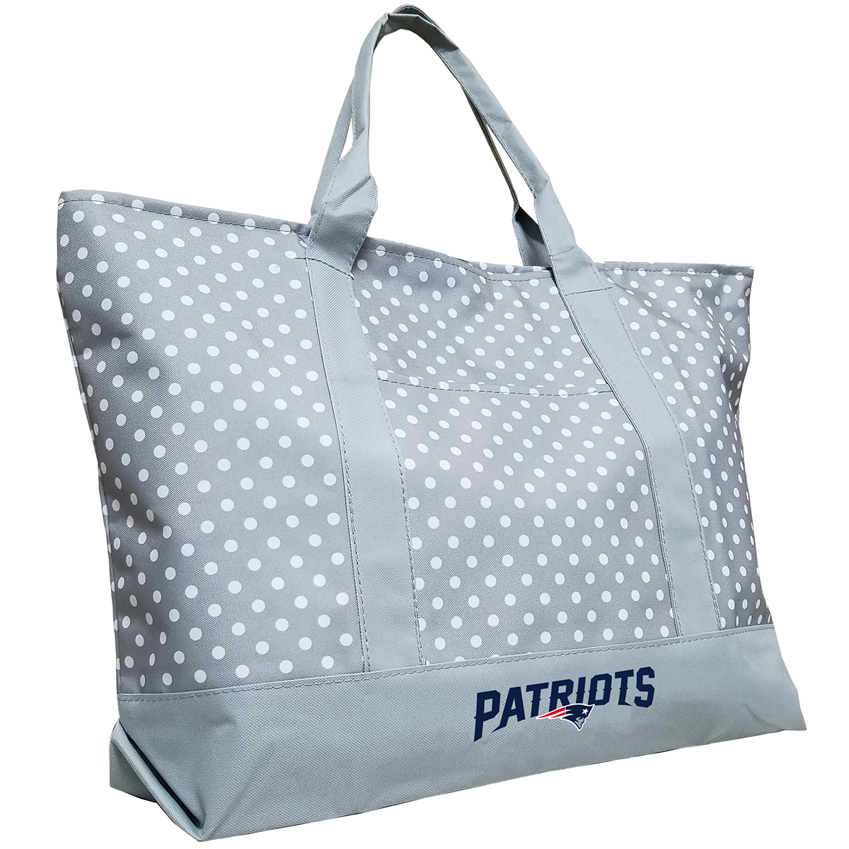 New England Patriots Dot Tote Bag