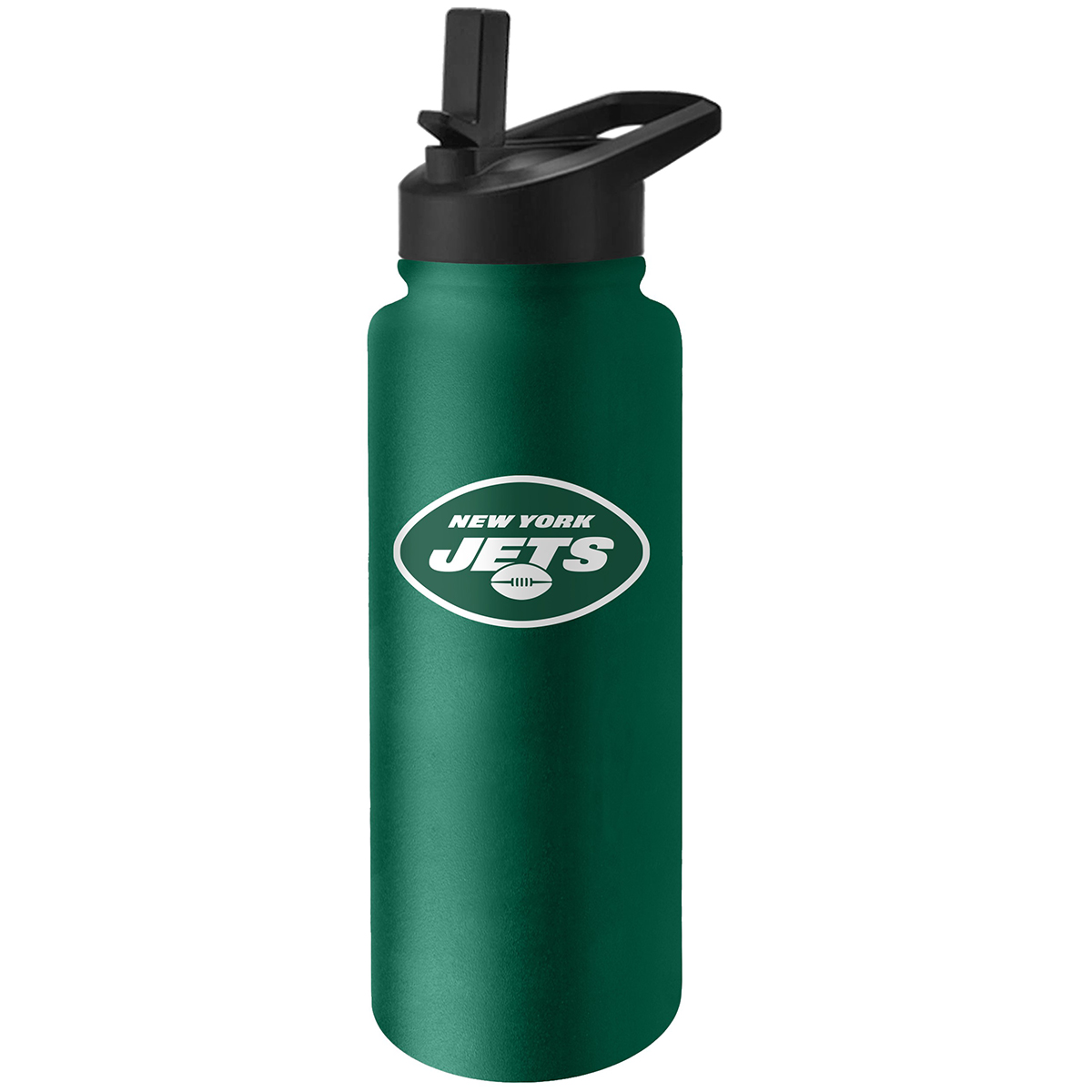 New York Jets 34Oz Royal Swagger Quencher Bottle