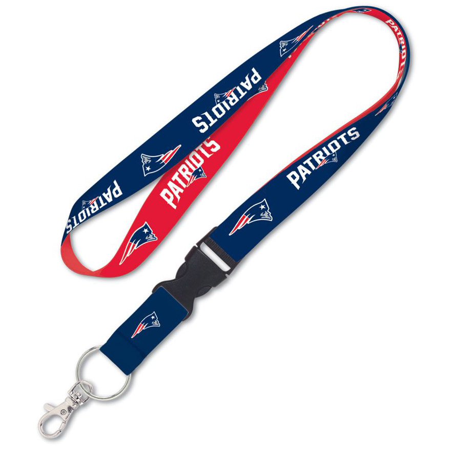 New England Patriots Lanyard W/ Detachable Buckle