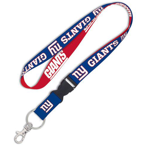 New York Giants Lanyard W/ Detachable Buckle