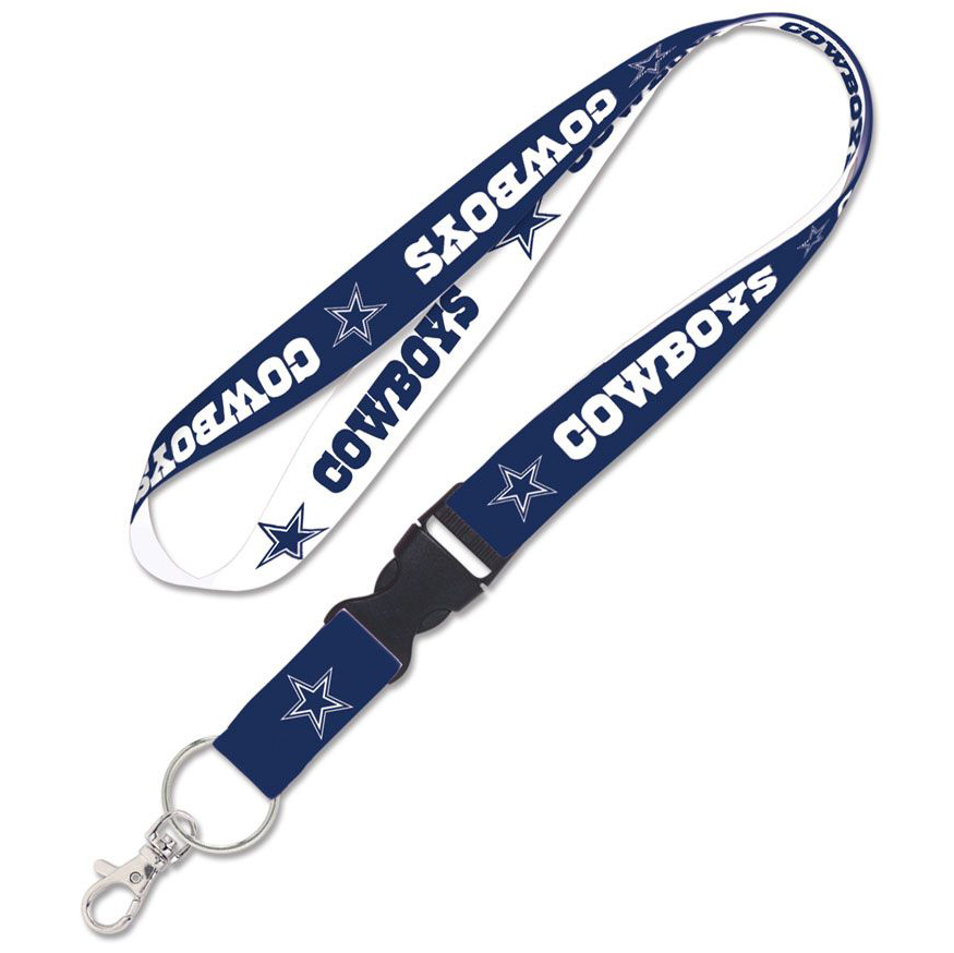 Dallas Cowboys Lanyard W/ Detachable 1" Buckle