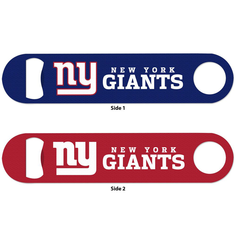 New York Giants 2-Sided Metal Bottle Opener