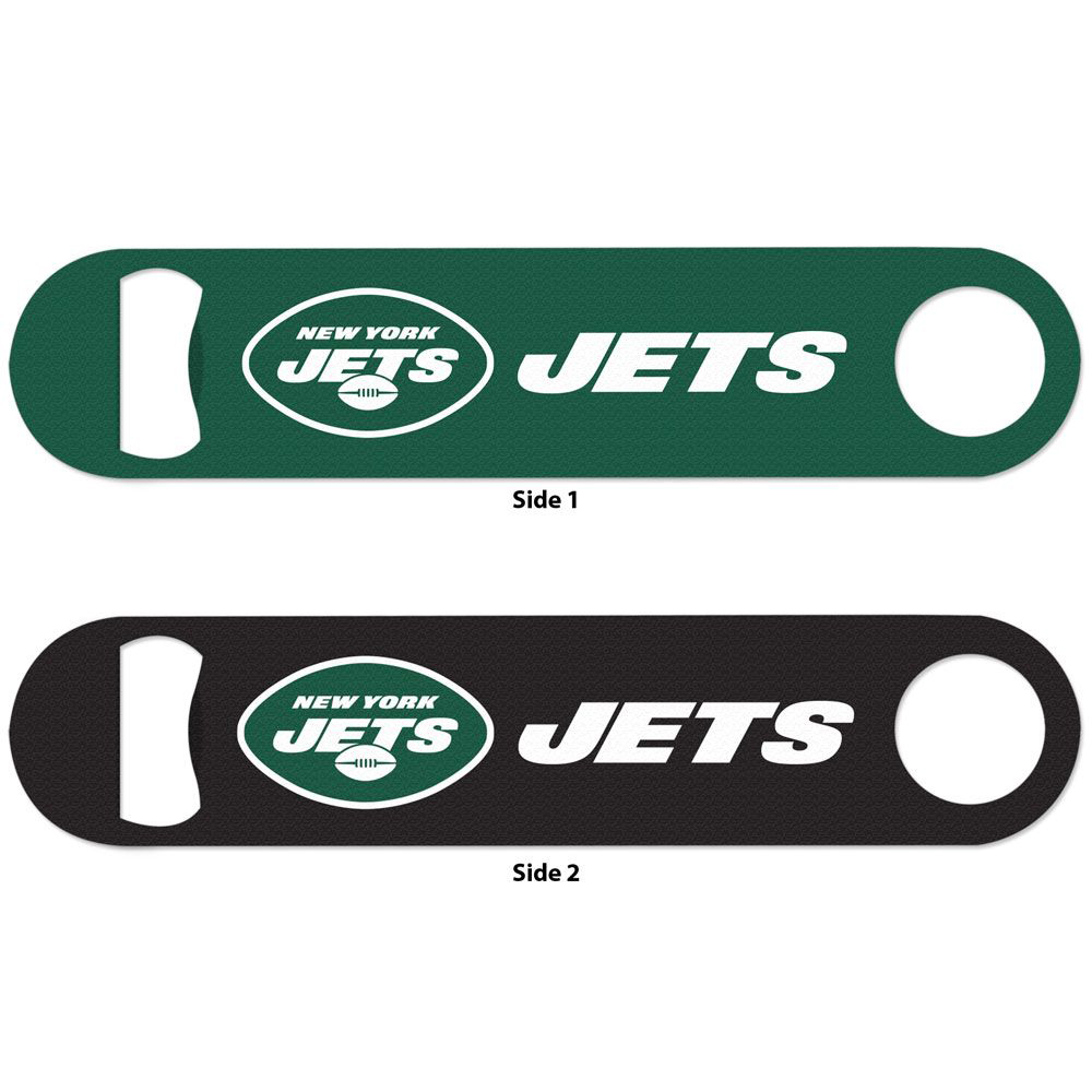 New York Jets 2-Sided Metal Bottle Opener