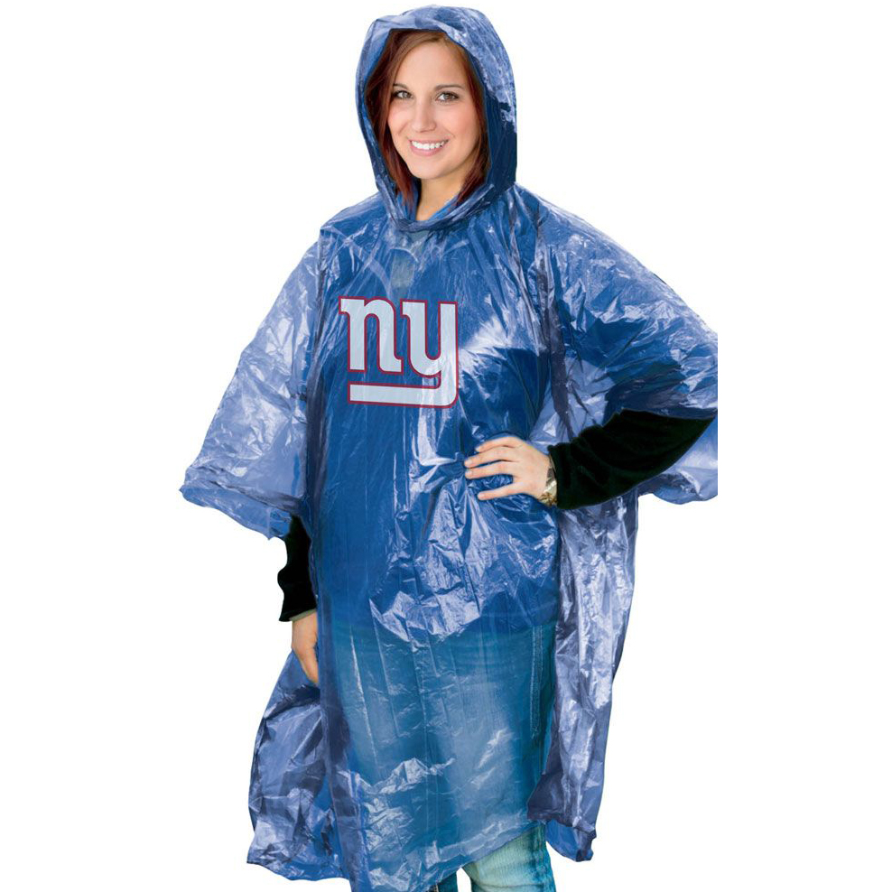 New York Giants Rain Poncho