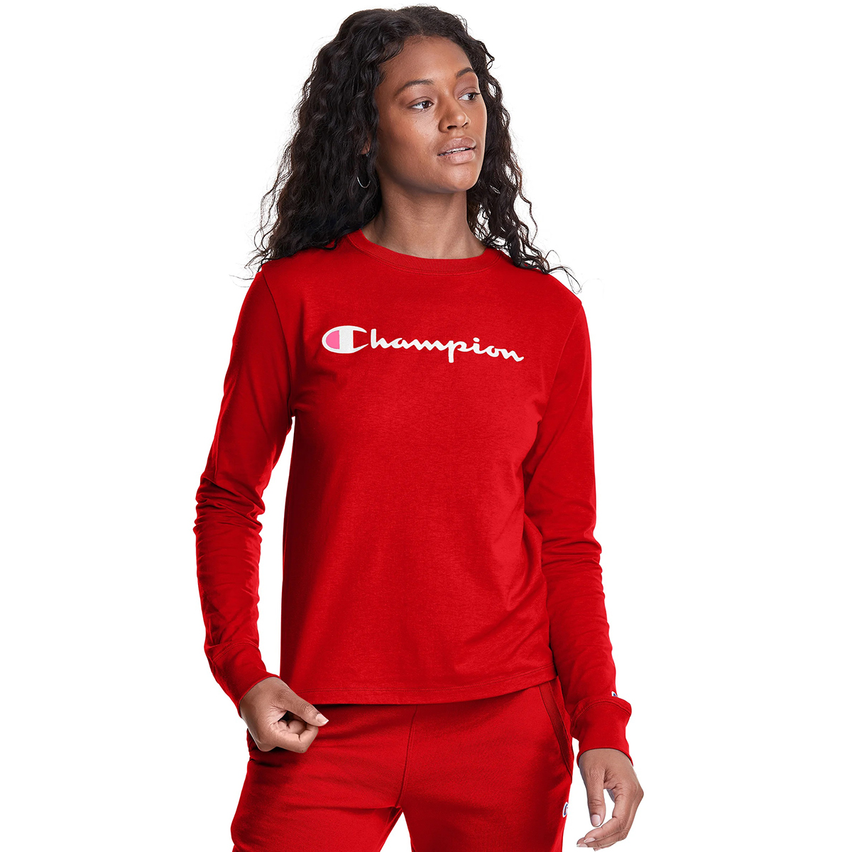 Champion ladies long sleeve tee cheap