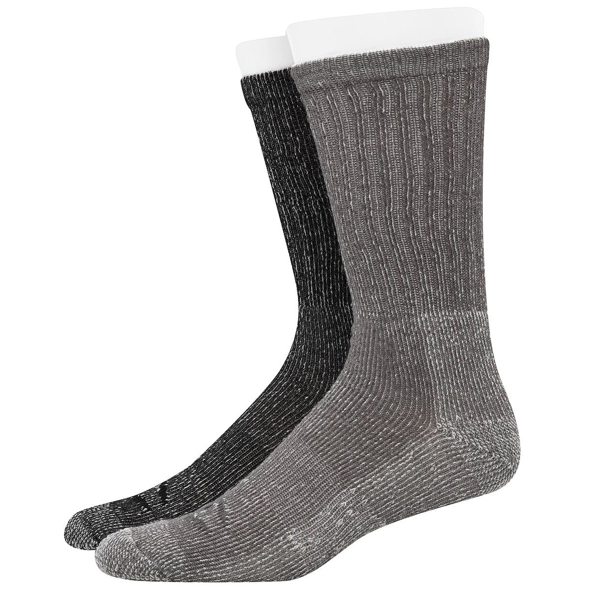 Champion Men's Outdoor Midweight Crew W/ Wool Socks, 2 Pack