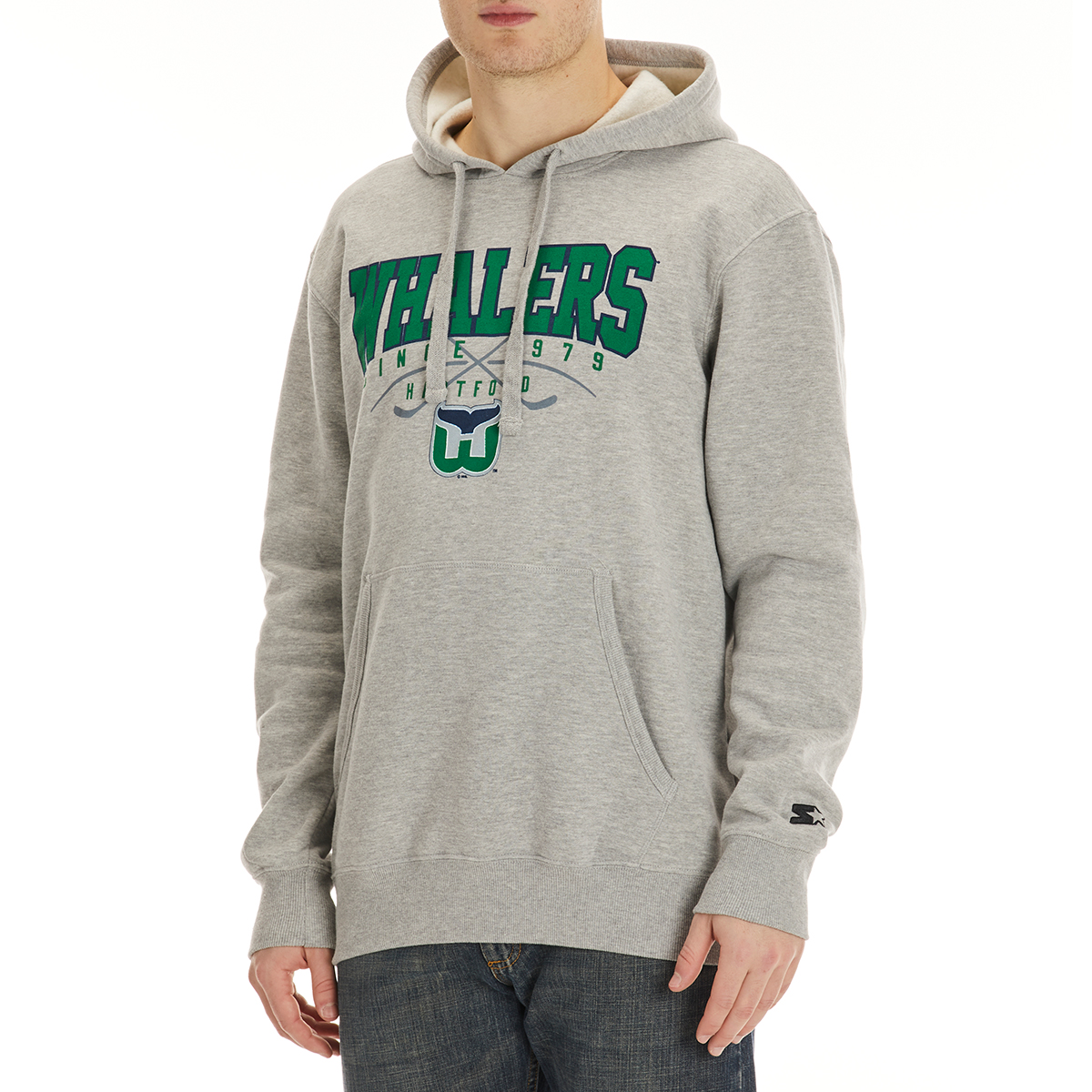 Hartford Whalers Men's Starter Fleece Hoodie