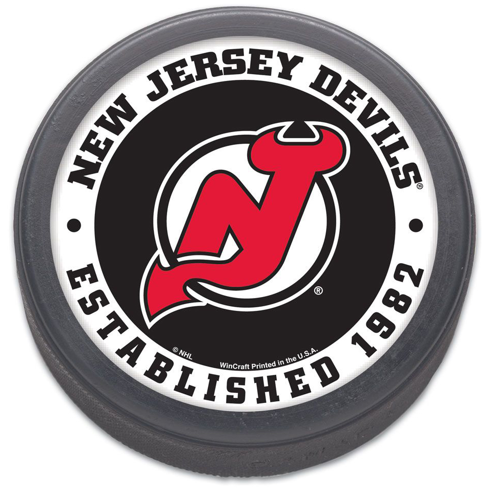 New Jersey Devils Hockey Puck