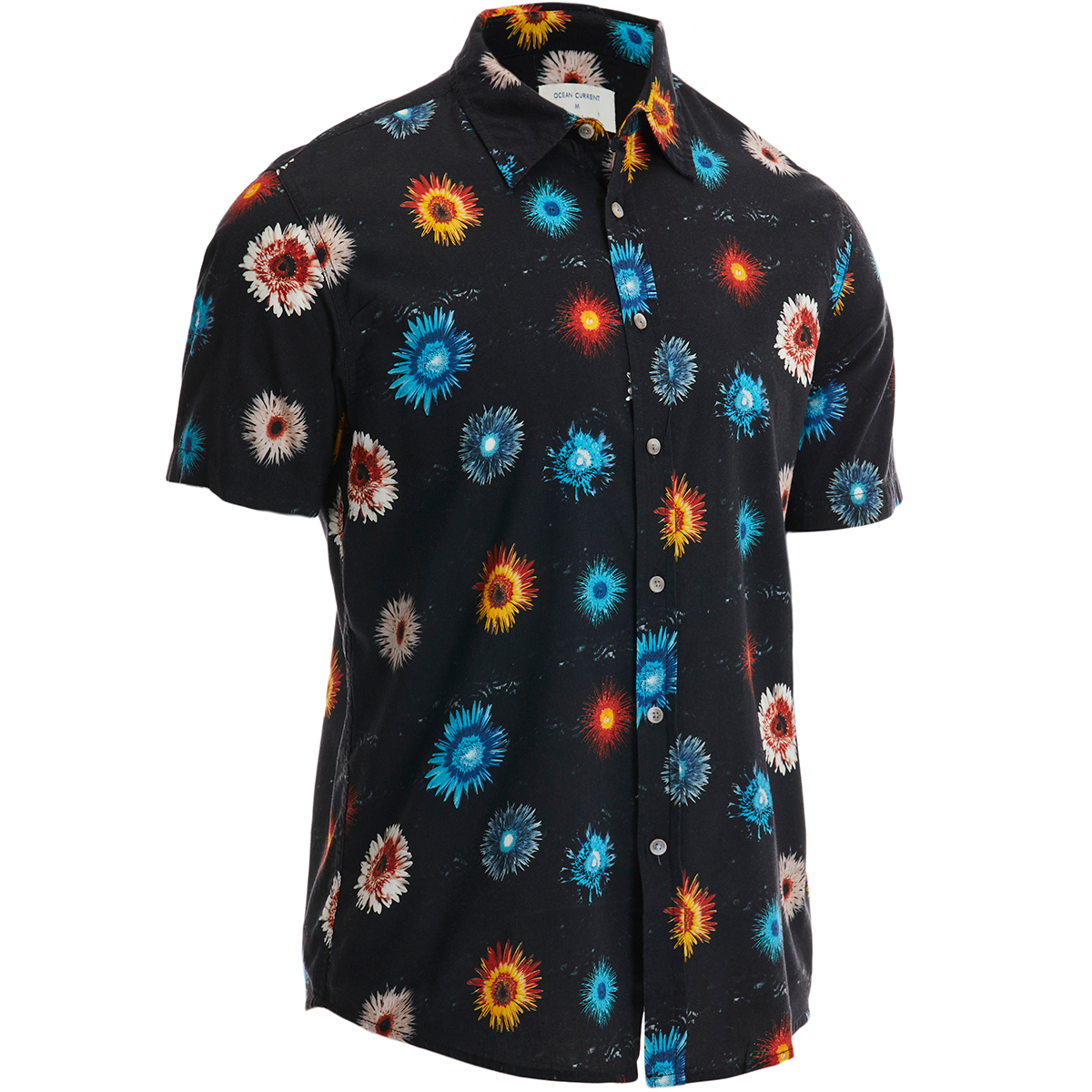 Ocean Current Young Men's Hewlette Short-Sleeve Button Down