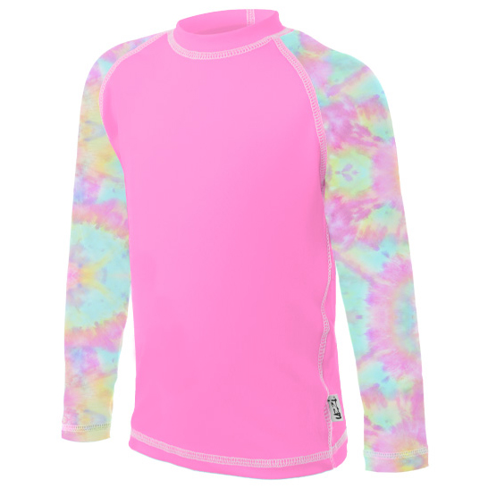 Uzzi GirlS Long-Sleeve Rash Guard Shirt