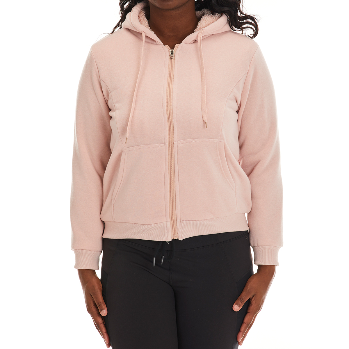 Bsp Women's Sherpa-Lined Hoodie