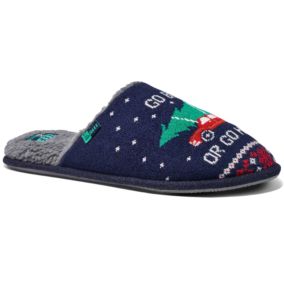 Reef Men's Go Big Tipsy Elves Slippers