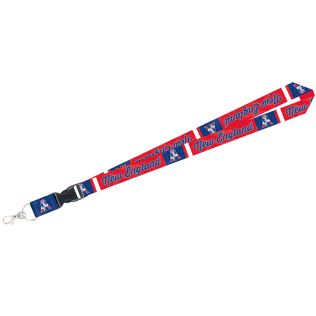 New England Patriots Lanyard W/ Detachable 1" Buckle