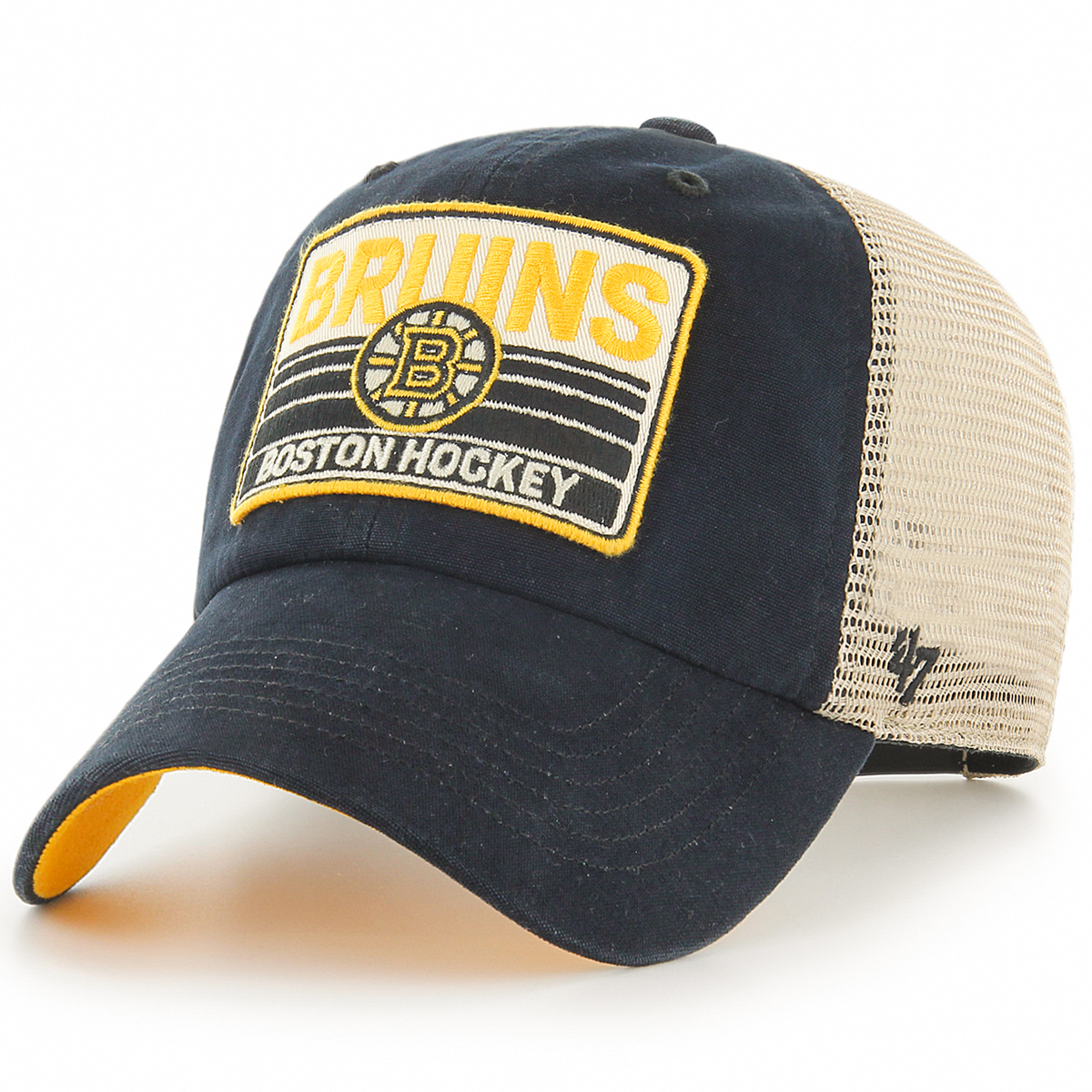 Boston Bruins Men's '47 Four Stroke Clean Up Hat