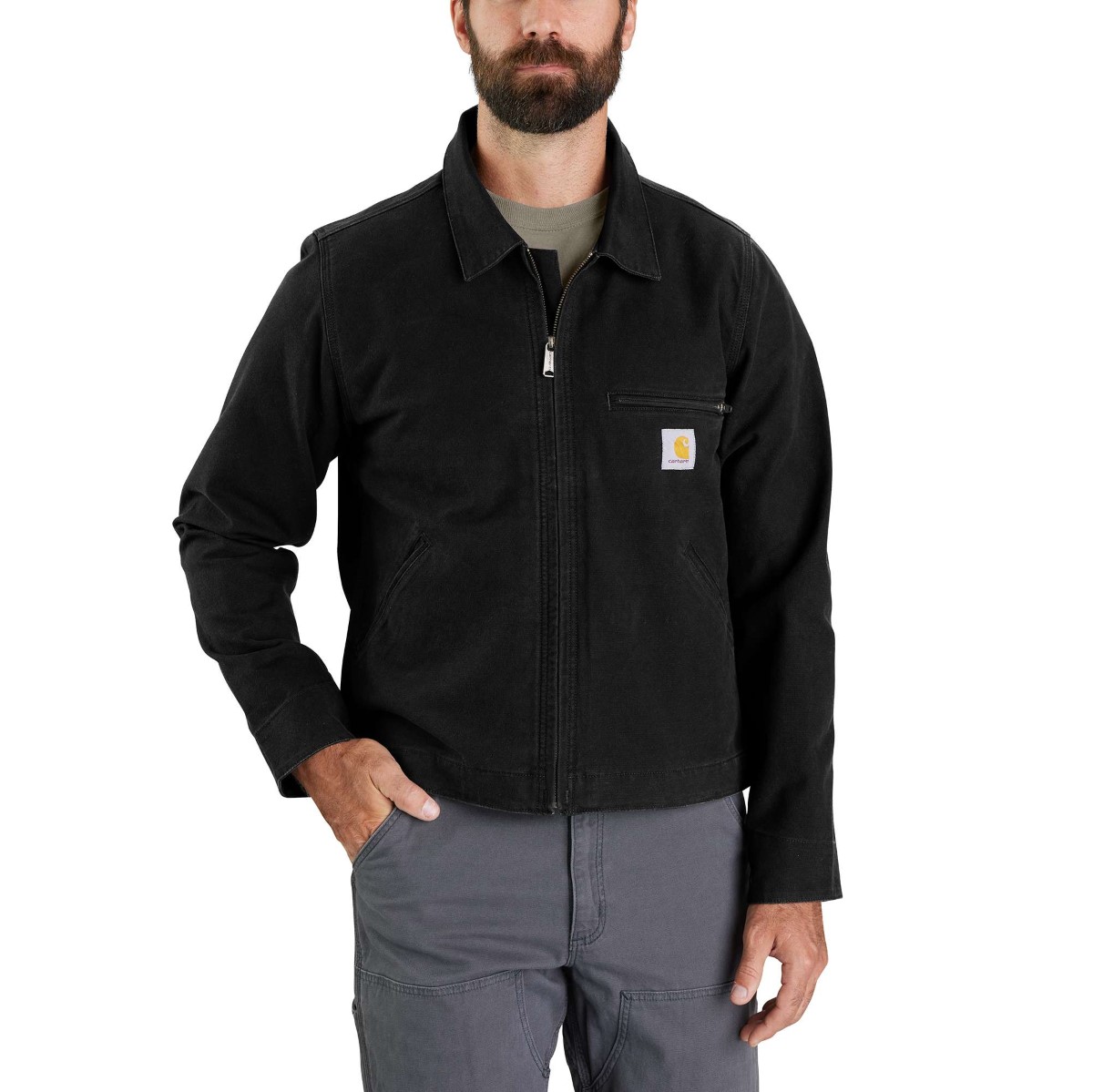 Carhartt Men's 106306 Relaxed Fit Rugged Flex Duck Detroit Jacket