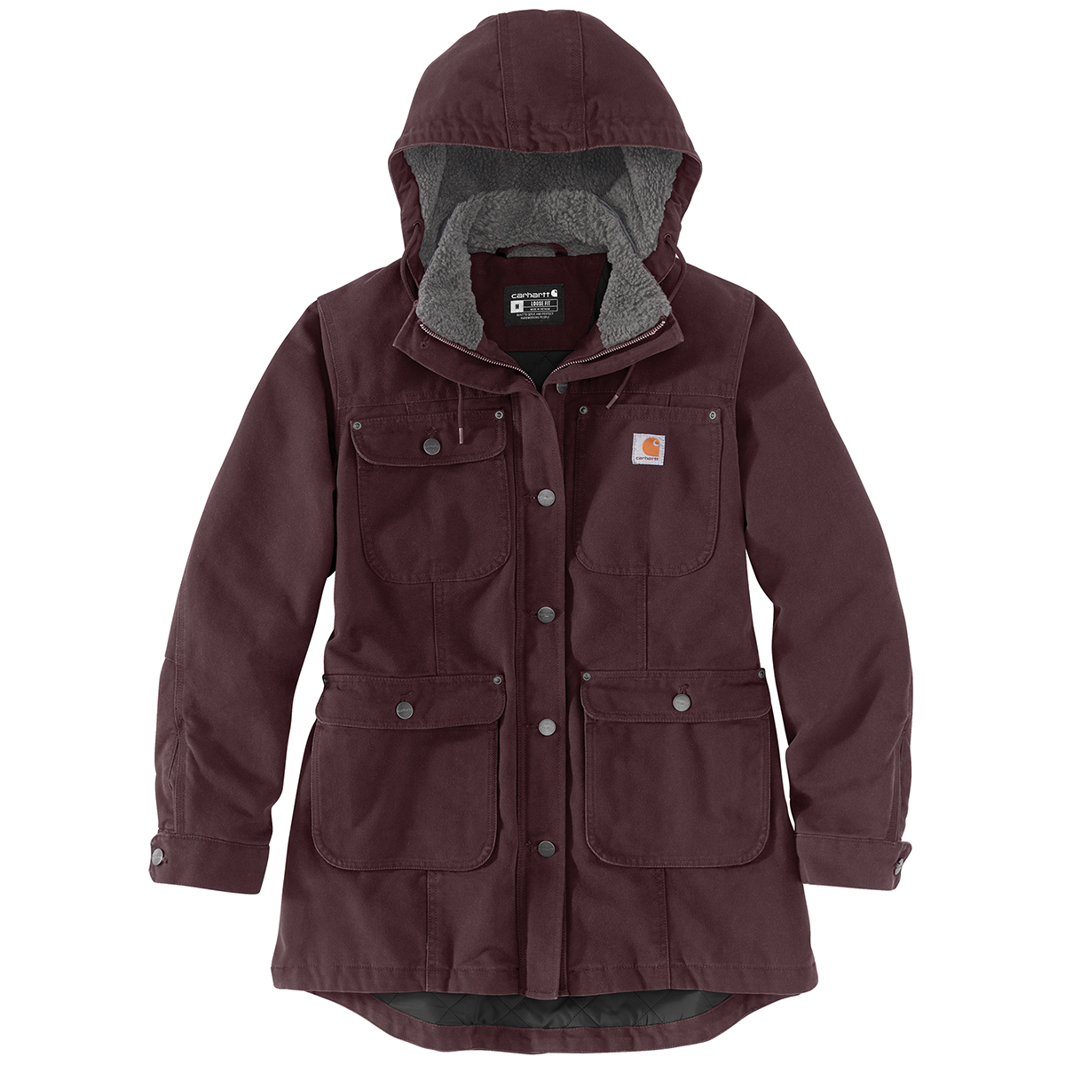 Carhartt Women's 105512 Loose Fit Washed Duck Coat