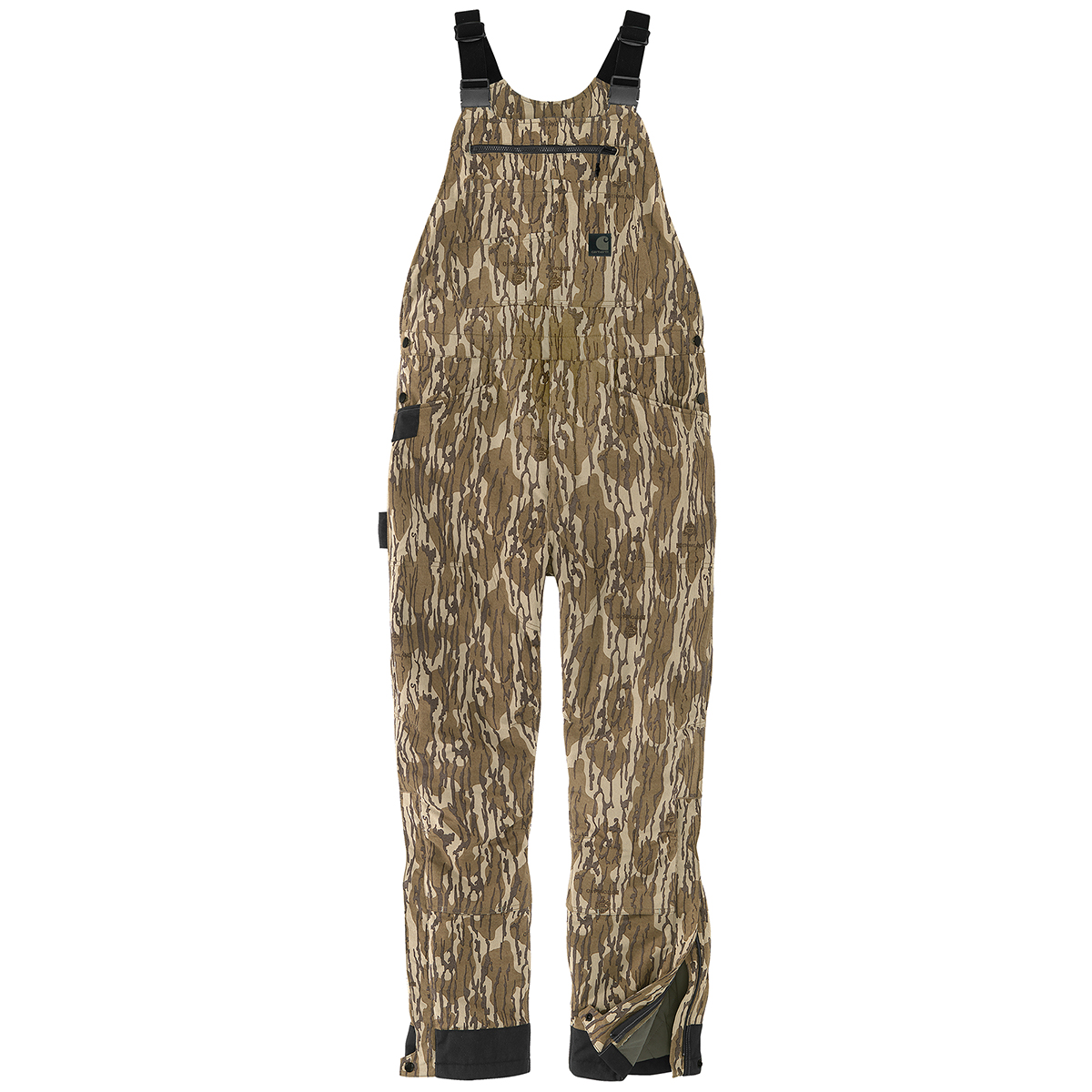 Carhartt Men's 105476 Super Dux Relaxed Fit Insulated Camo Bib Overall, Extended Sizes