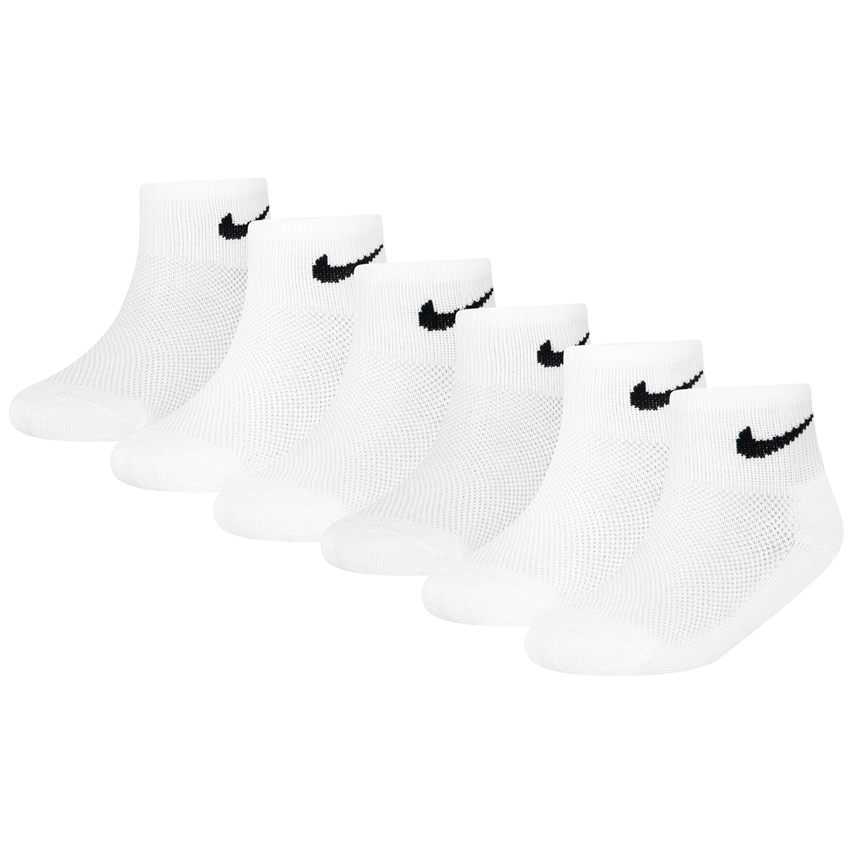 Nike Boys' Cushion Ankle Socks - 6 Pack