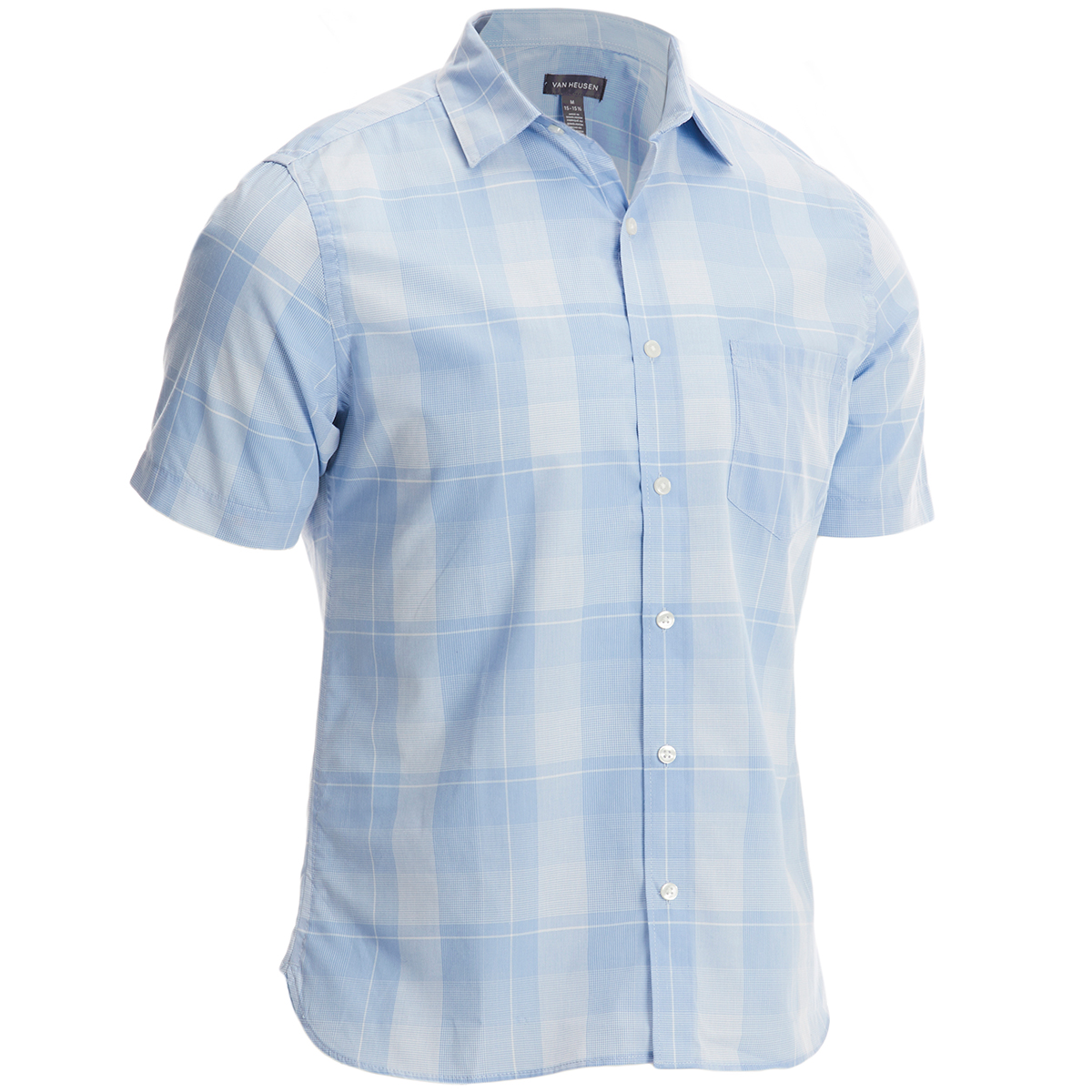 Van Heusen Men's Essential Short-Sleeve Button-Down Shirt