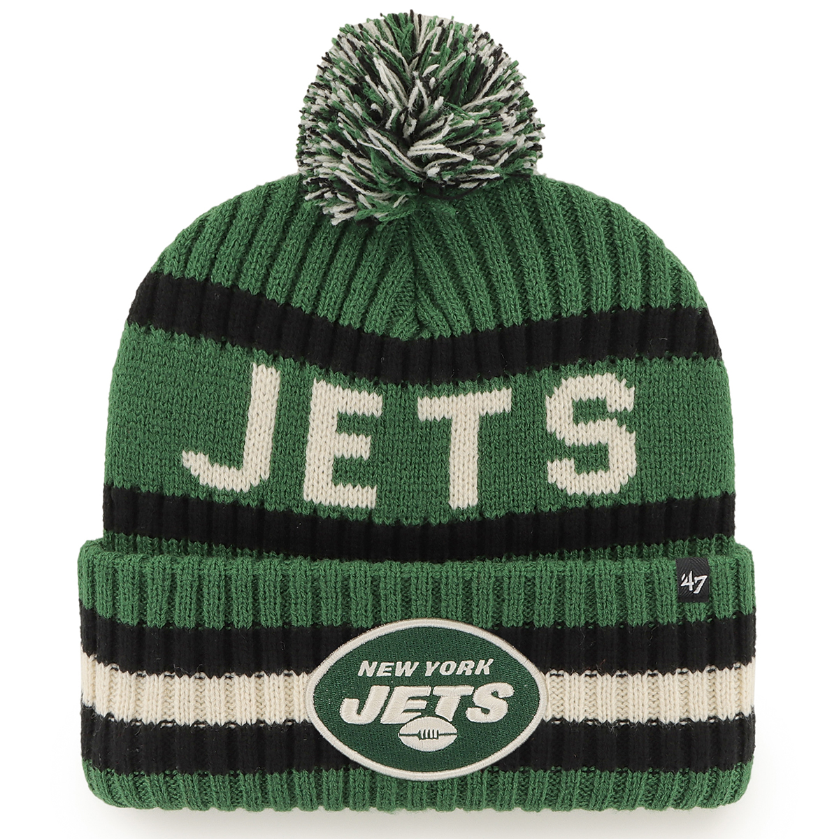 New York Jets '47 Brand Bering Knit Hat