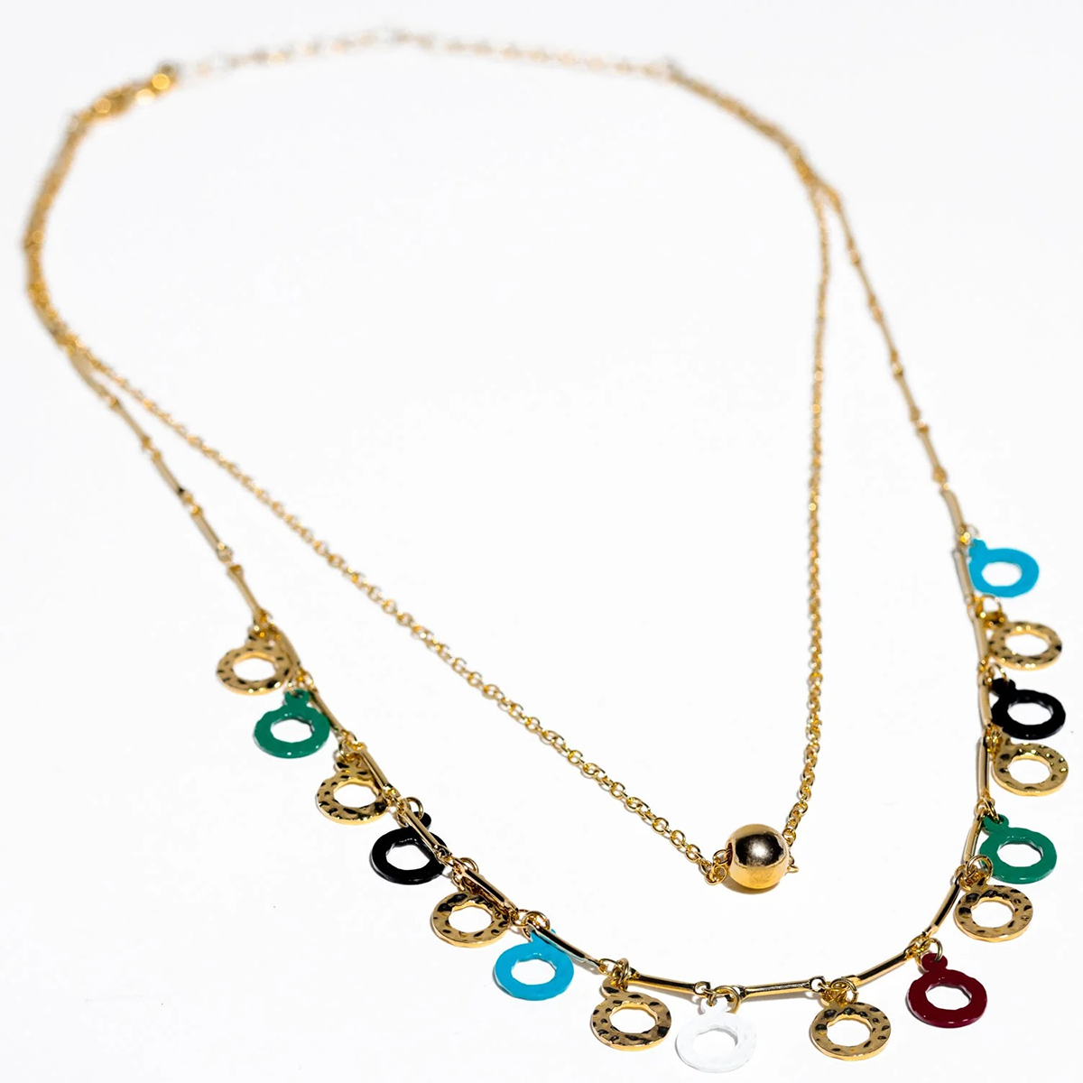 Charming Charlie Colorful Necklace, 2 Piece