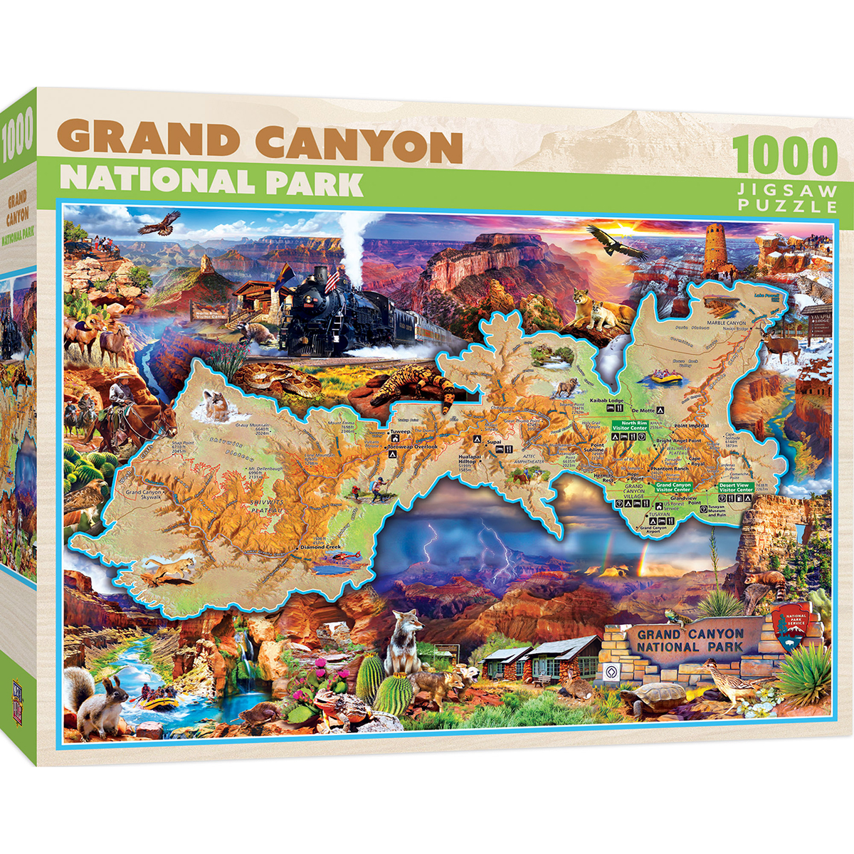 Masterpieces Puzzle Co. Grand Canyon 1000 Piece Puzzle