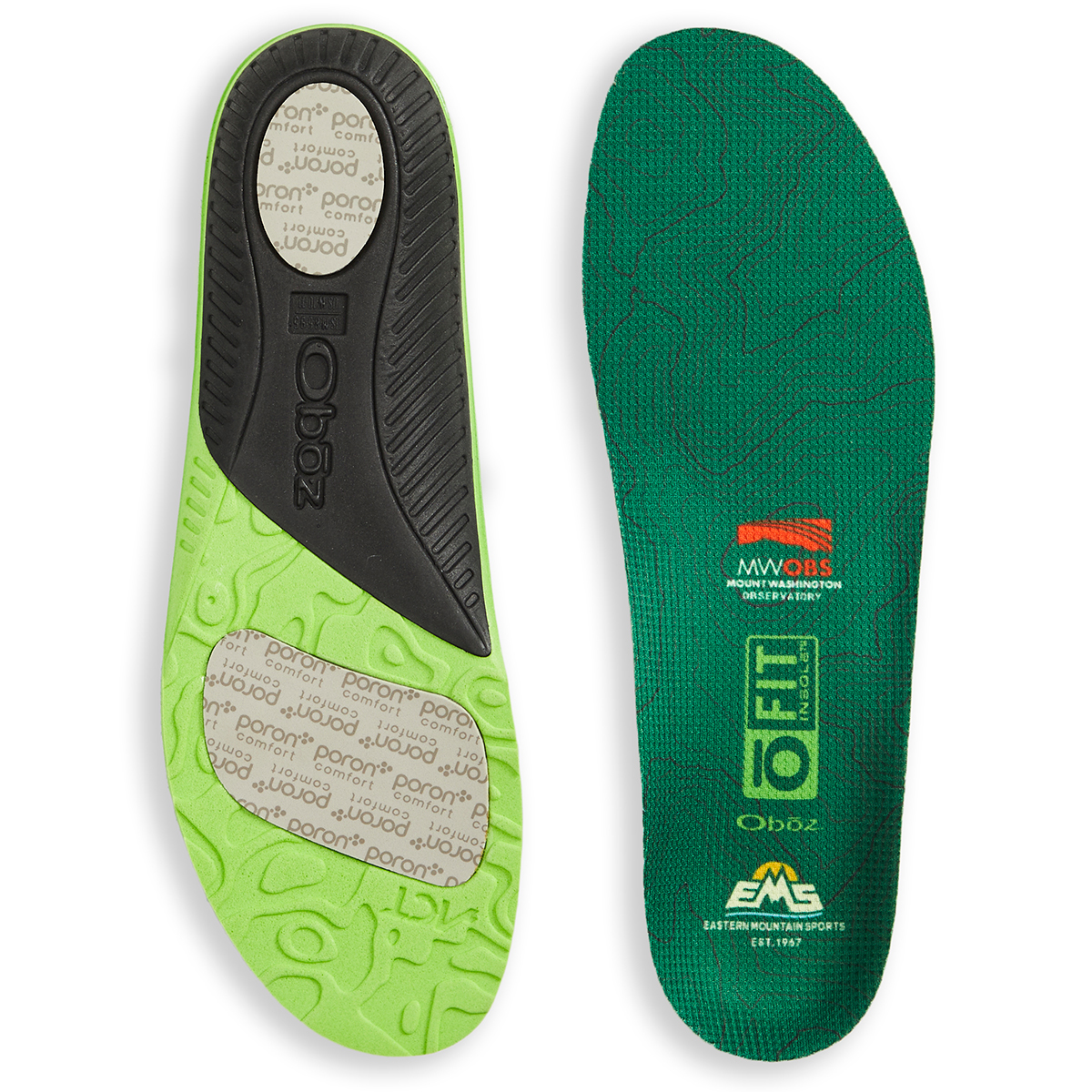 Oboz/ems O Fit Insole Plus Ii