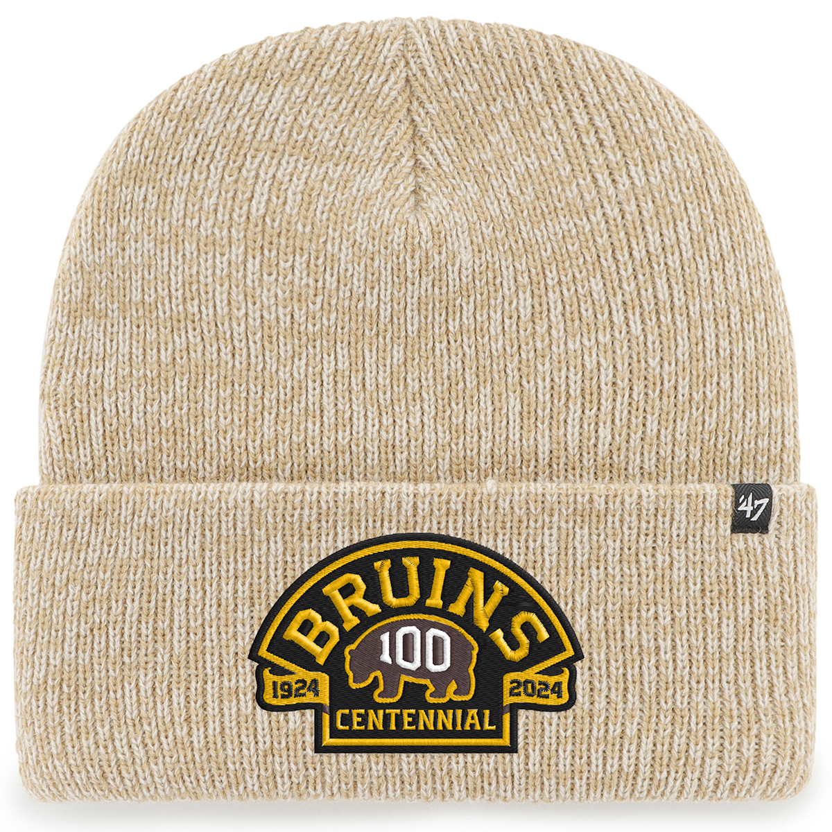 Boston Bruins '47 Centennial Brain Freeze Cuff Knit Hat