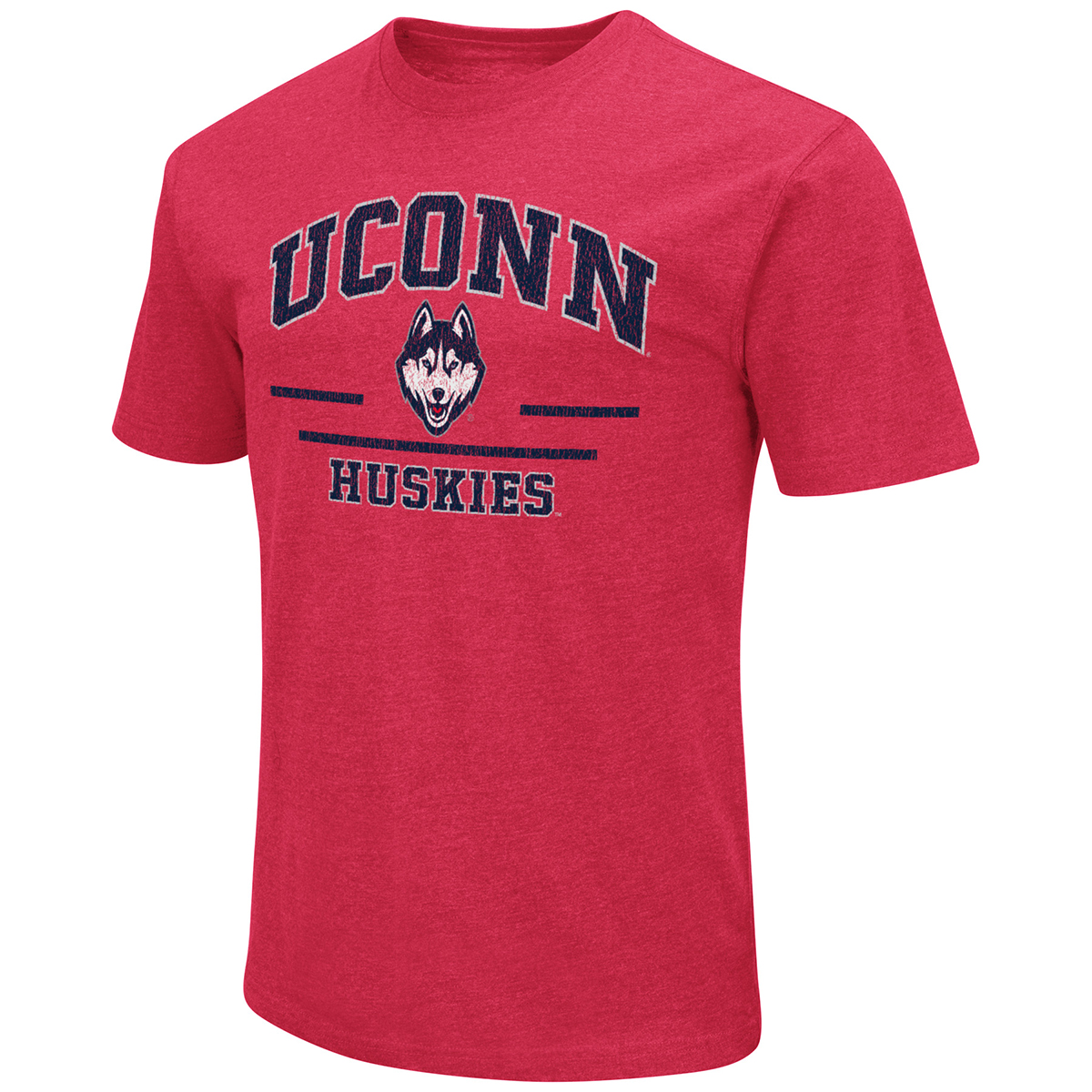 Uconn Men's Colosseum Short-Sleeve Playbook Tee