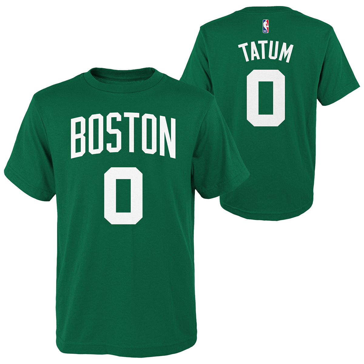 Boston Celtics Boys' Outerstuff Tatum Name & Number Short-Sleeve Tee