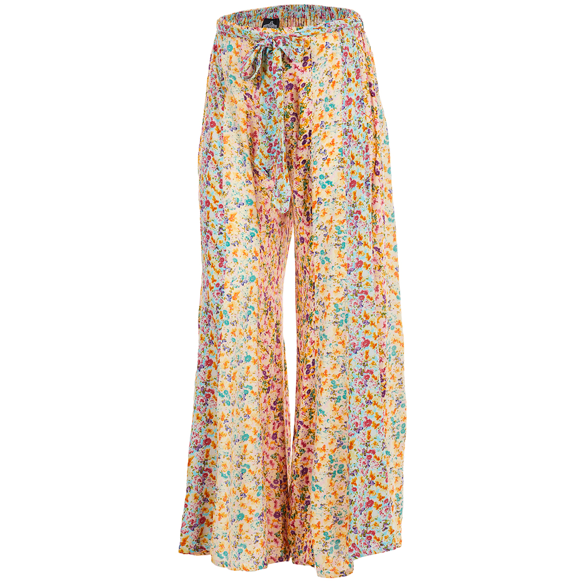 Angie Juniors' Wide Leg Tie Front Pants