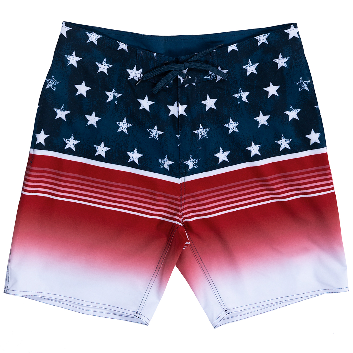 Burnside Young Men's Stars & Stripes Boardshorts