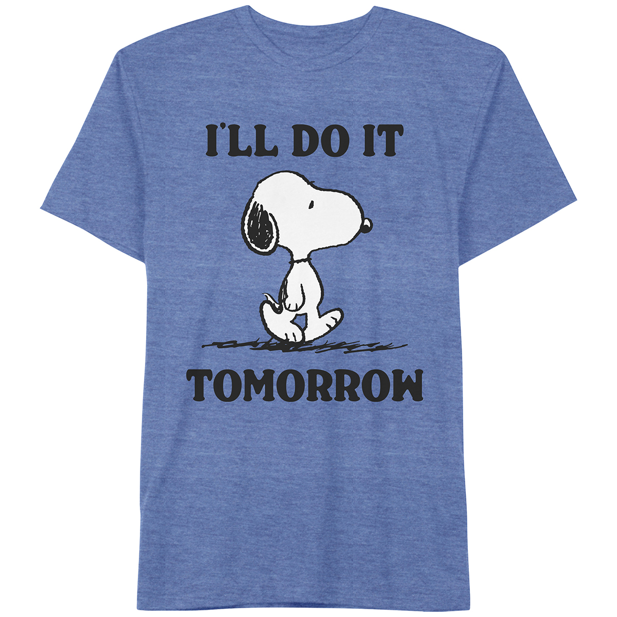 Hybrid Young Men's Snoopy Tomorrow Short-Sleeve Graphic Tee