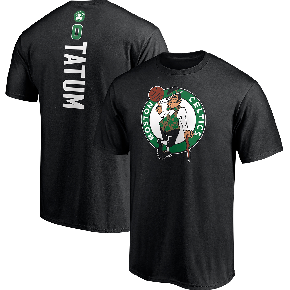 Boston Celtics Men's Fanatics Tatum Playmaker Name & Number Short-Sleeve Tee
