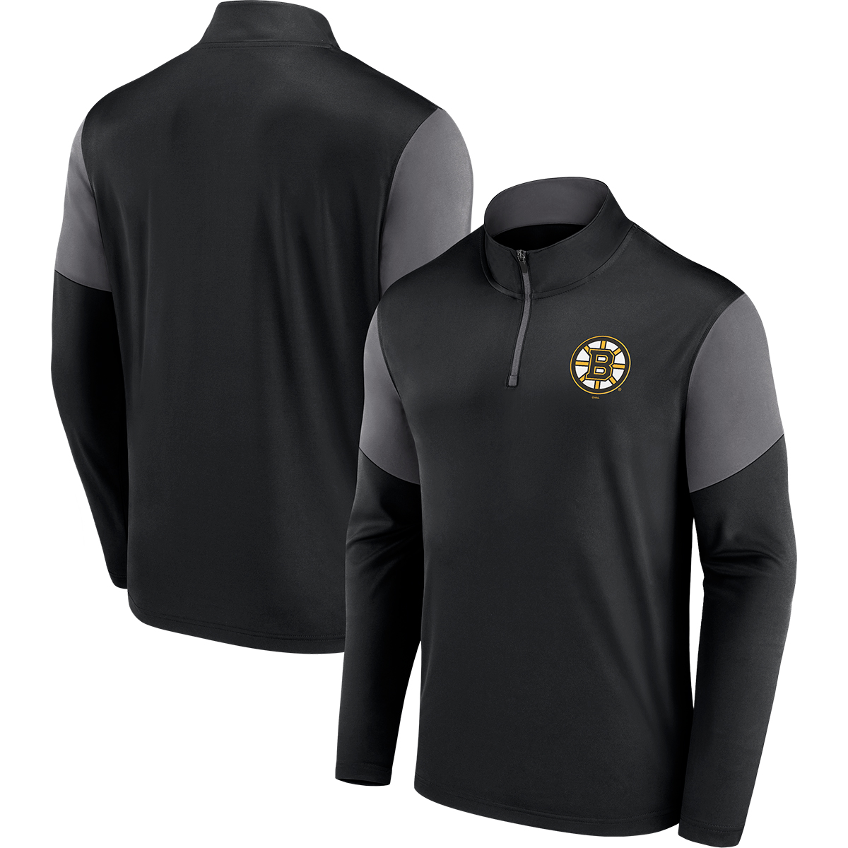 Boston Bruins Men's Fanatics Quarter-Zip Top