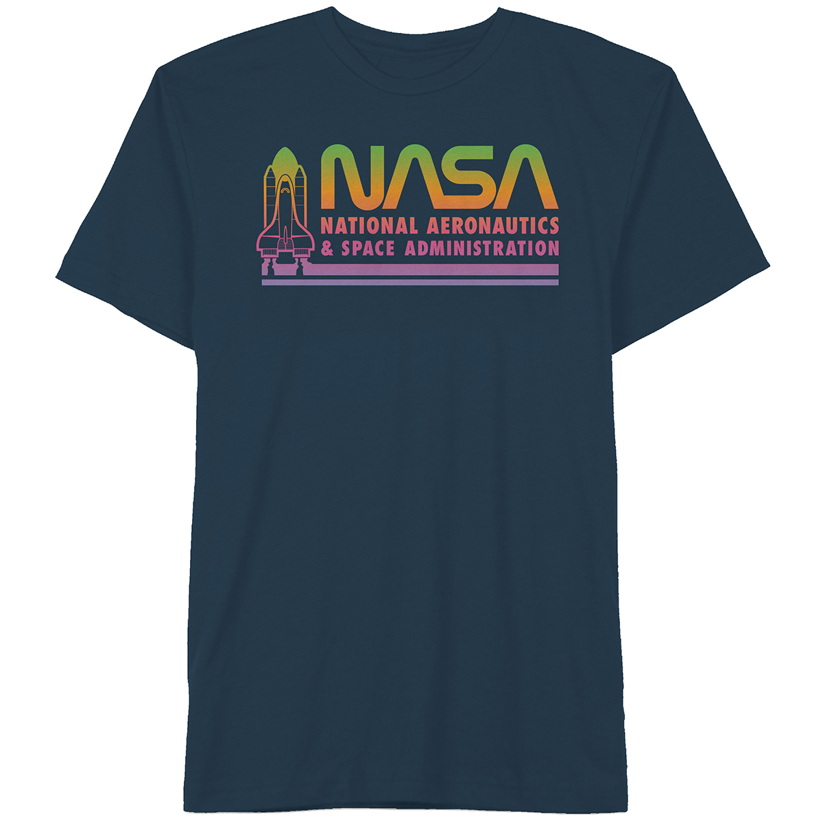 Hybrid Young Men's Nasa Short-Sleeve Graphic Tee