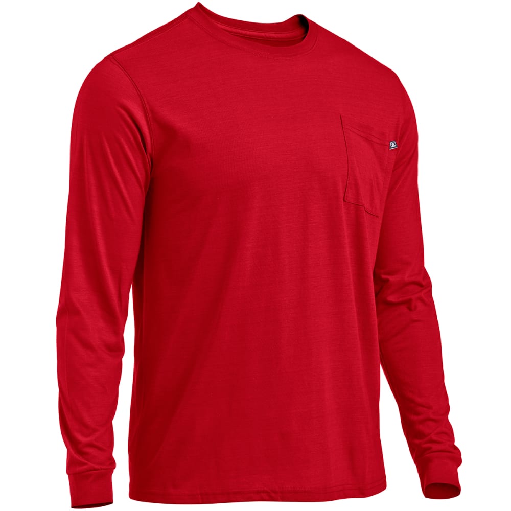 EMS Men's Techwick Vital Long-Sleeve Pocket Tee S