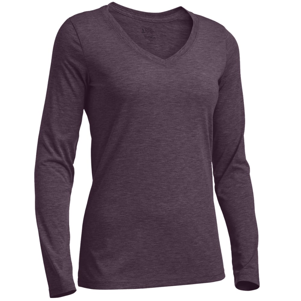 EMS Women's Techwick Vital Long-Sleeve V-Neck Tee XS