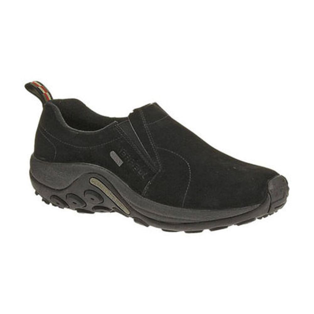 MERRELL Men's Jungle Moc Waterproof Shoes, Black 7