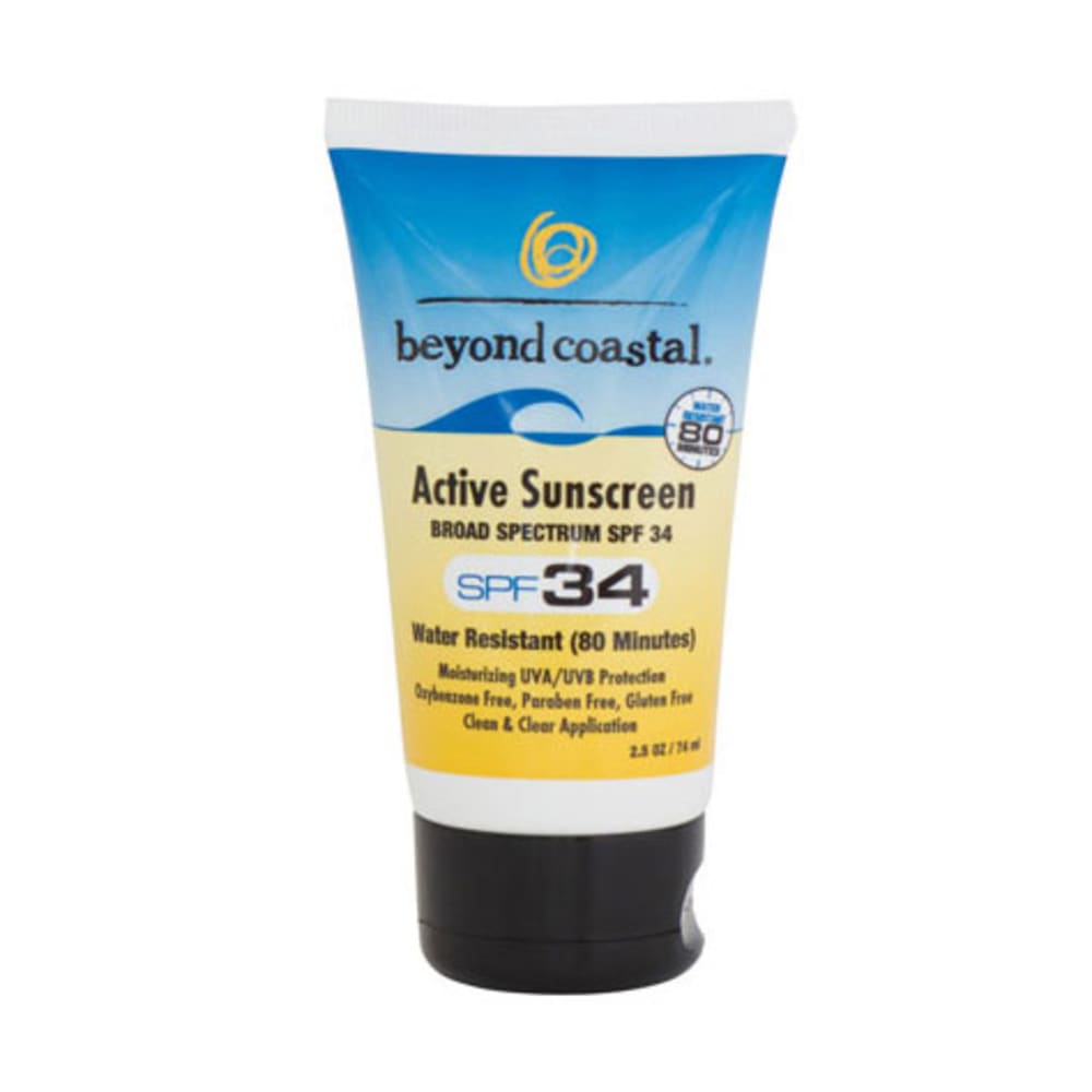 BEYOND COASTAL Active Sunscreen SPF 34, 2.5 oz. NA