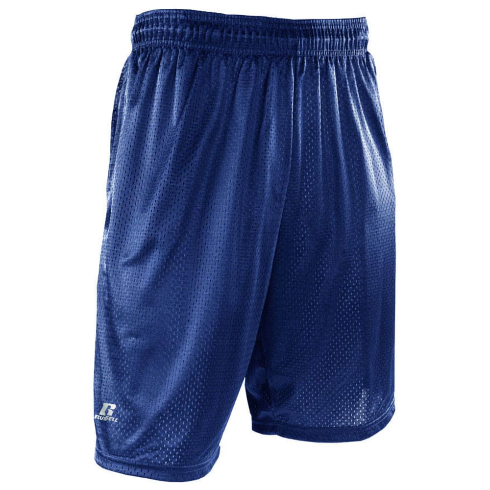 RUSSELL ATHLETIC Men's Mesh Pocketed Shorts M