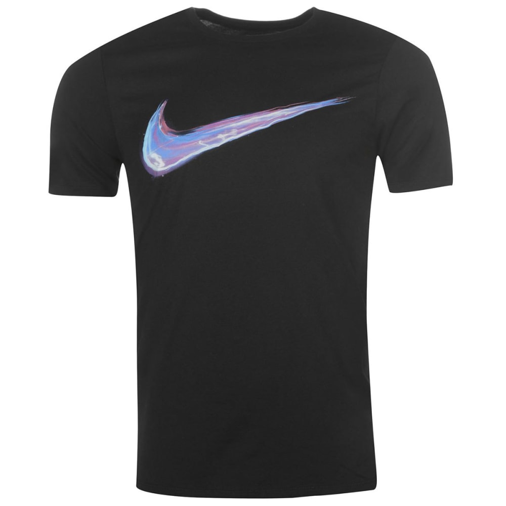 NIKE Men's Swoosh Streak Short-Sleeve Tee XS
