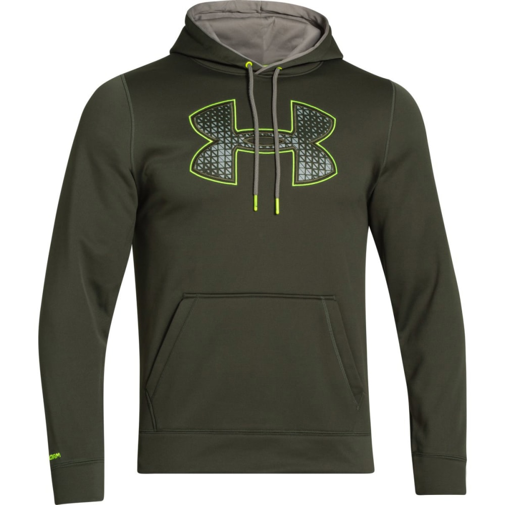 UNDER ARMOUR Men's Storm Armour Fleece Gametime Big Logo Hoodie - Bob’s ...